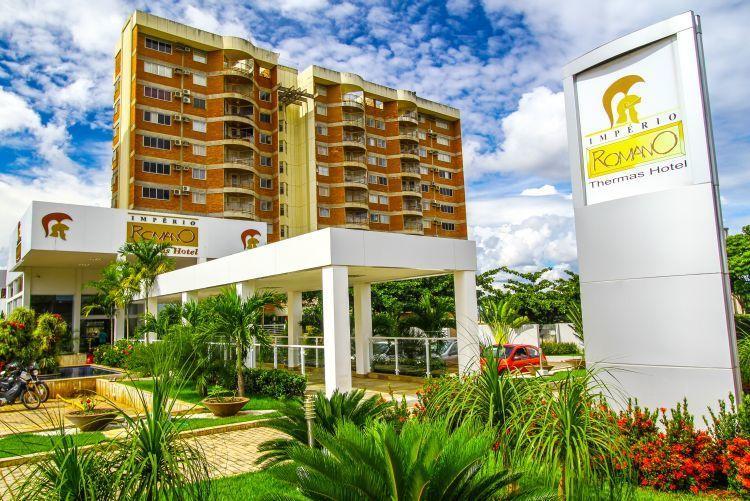 Apartamento Imperio Romano - 2 Quartos, 24Hs Piscina Caldas Novas Szoba fotó